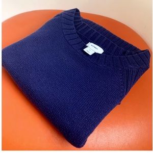 Navy crewneck sweater from Old Navy